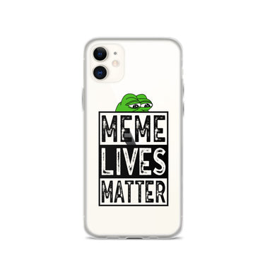 Meme Lives Matter iPhone Case